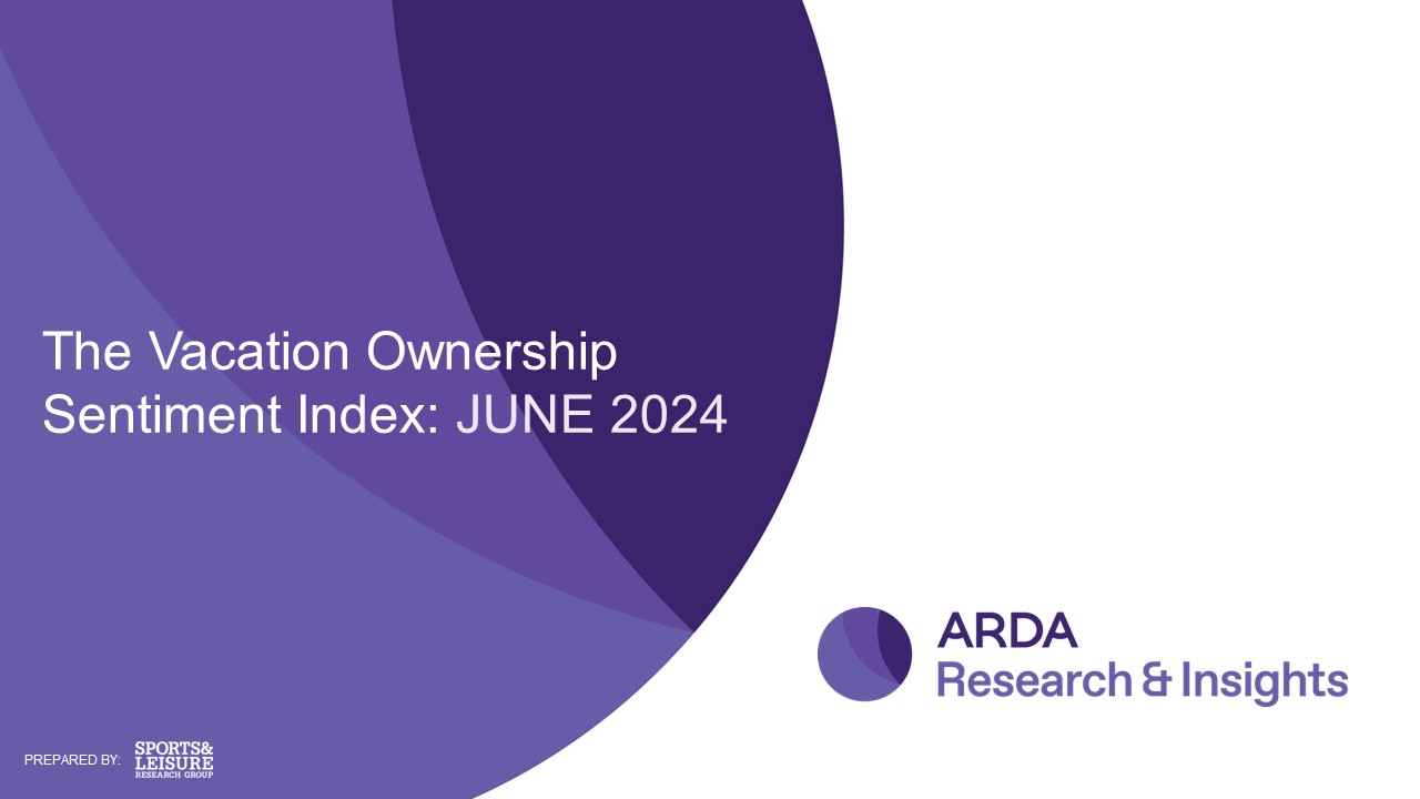 Vacation Ownership Sentiment Index - 2024 – 06