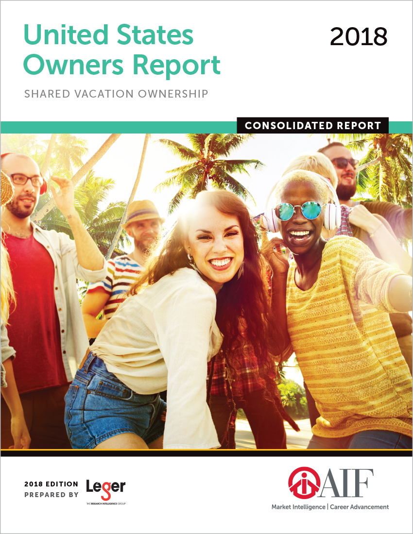 U.S. Shared Vacation Ownership Owners Consolidated Report, 2018 Ed. 